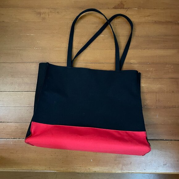 Lancome Red and Black Shoulder Bag - Picture 3 of 6